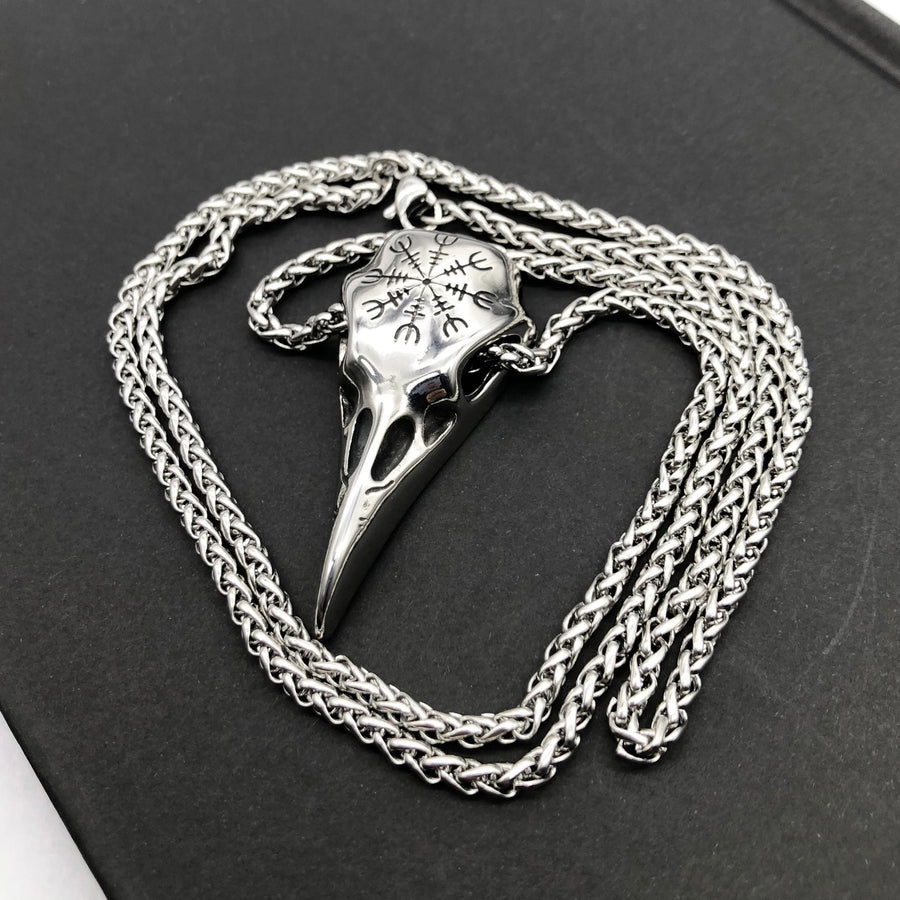 Mens Fashionable Vintage Viking Symbol Necklace supplier gallery image 2