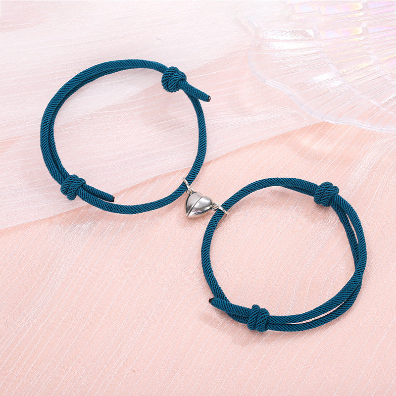 Supplier listing photo for Love Magnets Attracting Couple Bracelet