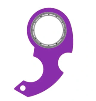 Creative Fidget Spinner Toy Keychain supplier gallery image 26