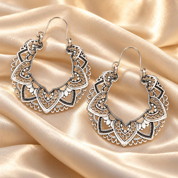 Generated concept artwork for Bohemian Ethnic Earrings; illustrative only, not an exact product photograph