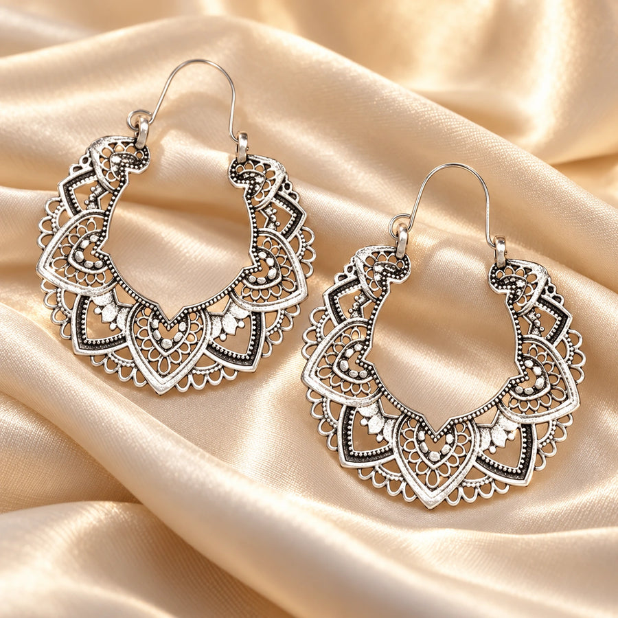 Generated concept artwork for Bohemian Ethnic Earrings; illustrative only, not an exact product photograph