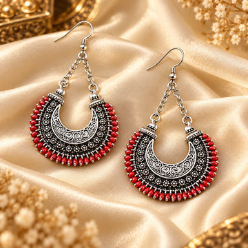 Generated concept artwork for Bohemian Vintage Earrings; illustrative only, not an exact product photograph