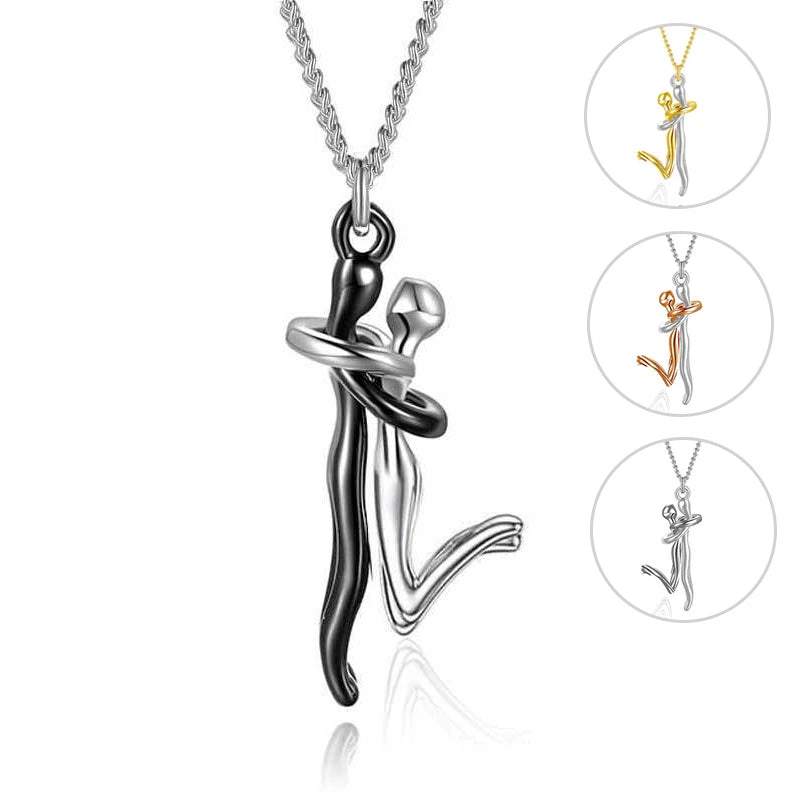 Love Hug Couple Chain Necklace supplier gallery image 8