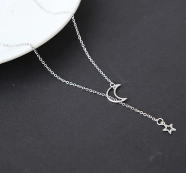 Moon Star Chain Short Necklace supplier gallery image 6