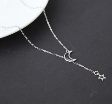 Moon Star Chain Short Necklace supplier gallery image 6