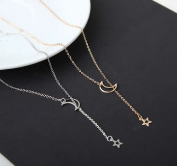 Moon Star Chain Short Necklace supplier gallery image 3
