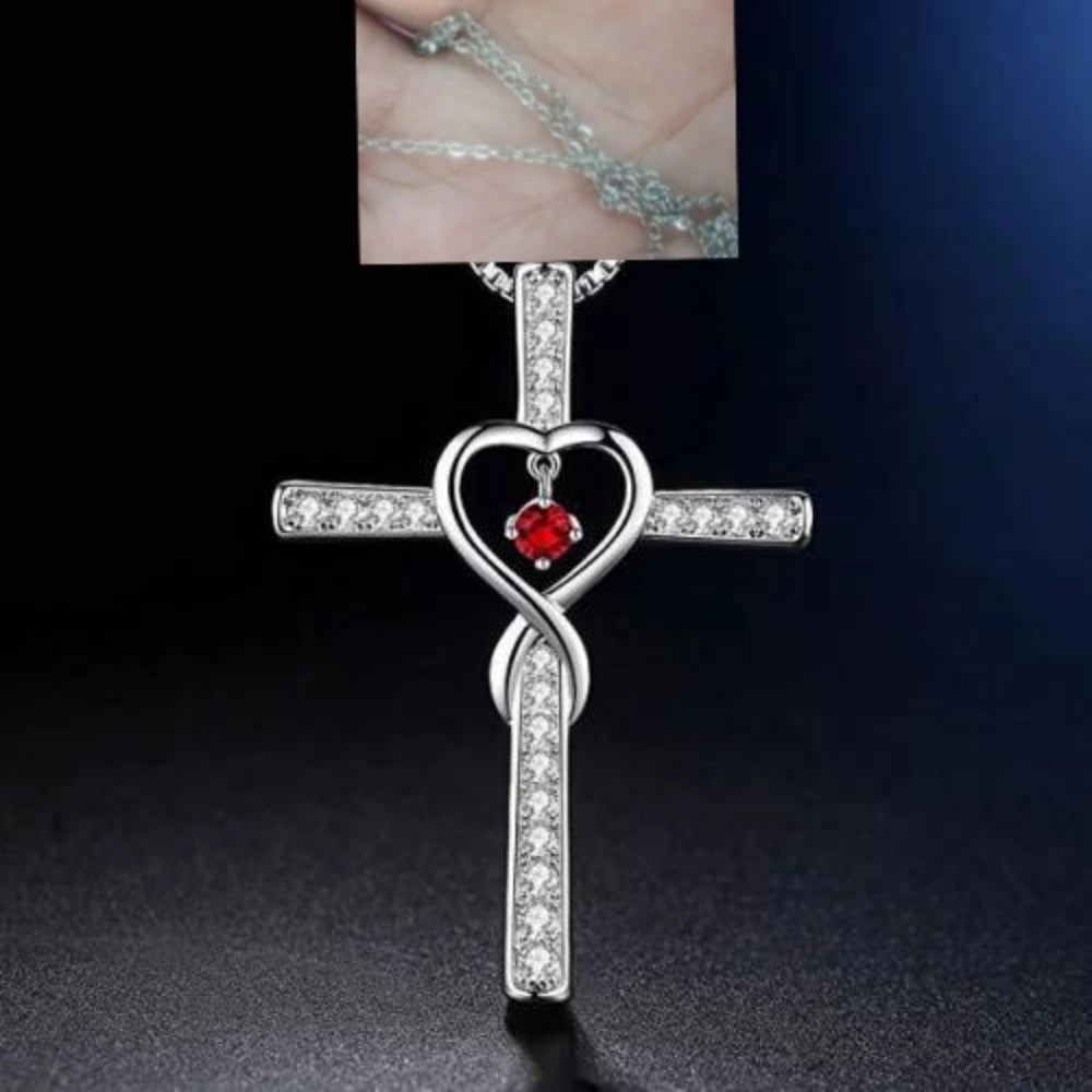 Infinity Love God WE Trust Necklace supplier gallery image 12