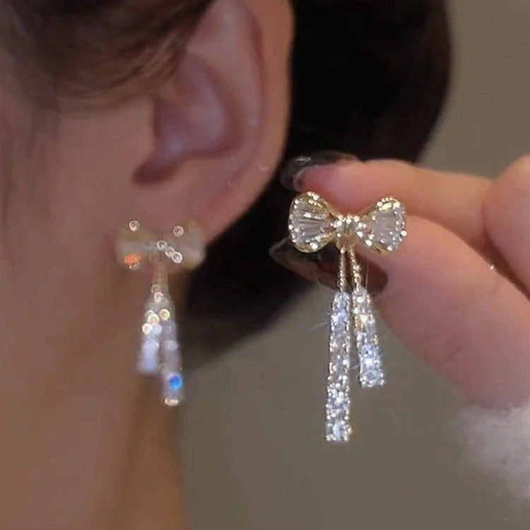 Butterfly Rhinestones Earrings supplier gallery image 2