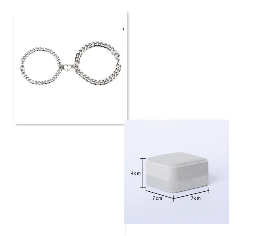 Love Magnet Heart Couple Bracelets supplier gallery image 8