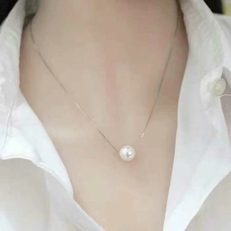 Pearl-Accent Clavicle Necklace supplier gallery image 5