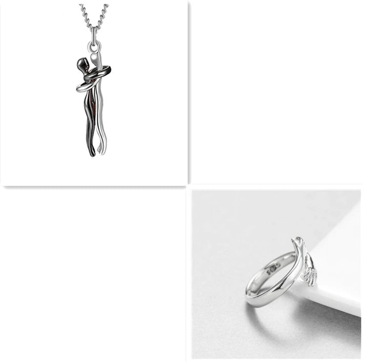 Love Hug Unisex Couple Chain Necklace supplier gallery image 25