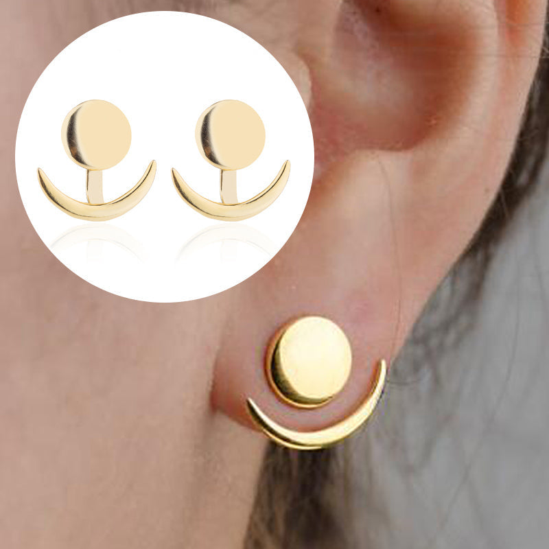 Supplier listing photo for Natural Landscape Mountain Ear Climber Earrings