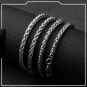 Men's Steel-Tone Necklace supplier gallery image 5