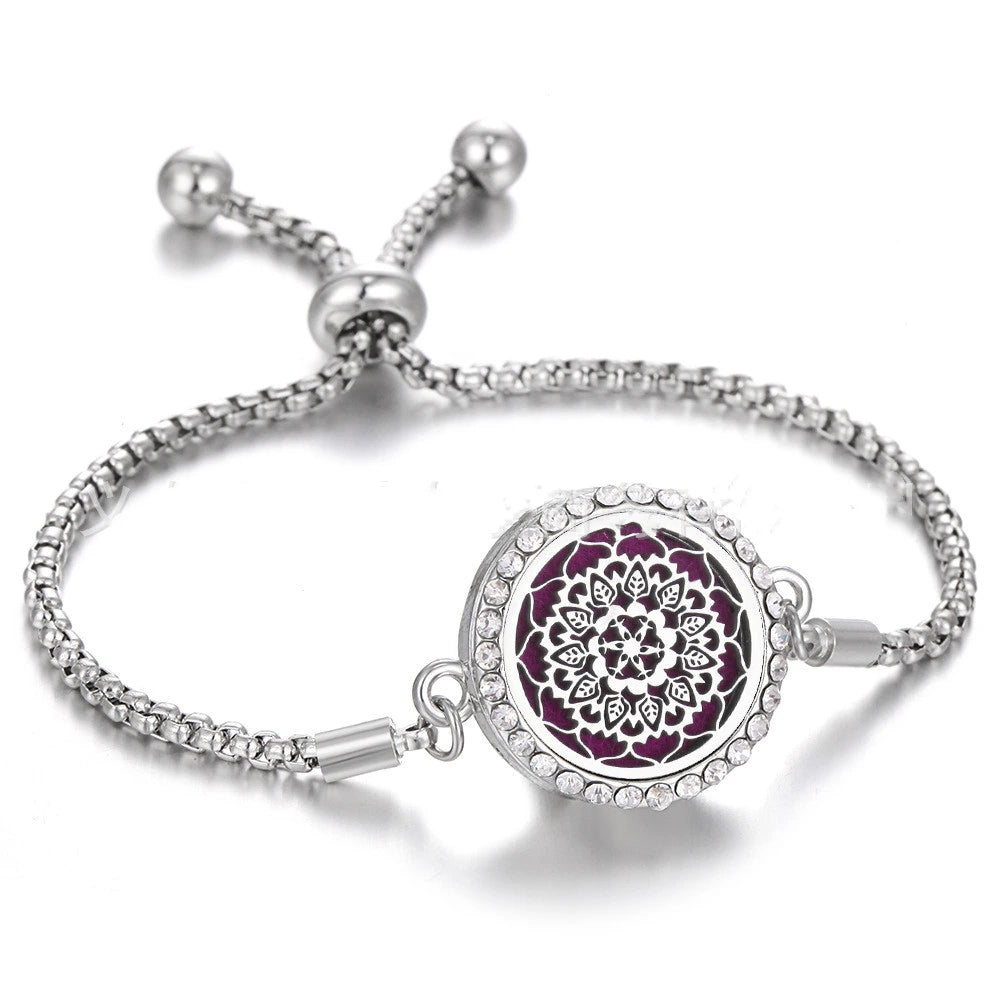Hollow Adjustable Aromatherapy Bracelet supplier gallery image 20