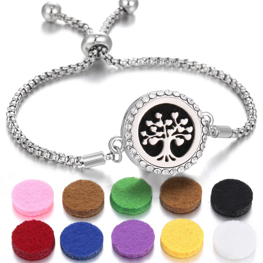 Kaleidoscope Aromatherapy Perfume Essential Oil Bracelet supplier gallery image 17
