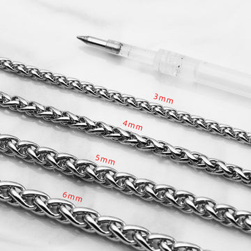Supplier listing photo for Men's Steel-Tone Necklace