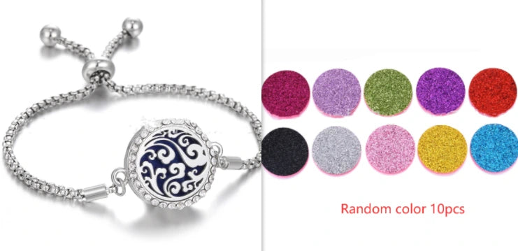 Hollow Adjustable Aromatherapy Bracelet supplier gallery image 29