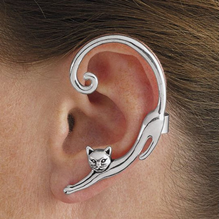 Supplier listing photo for Single Cat Post Ear Cuff Earrings