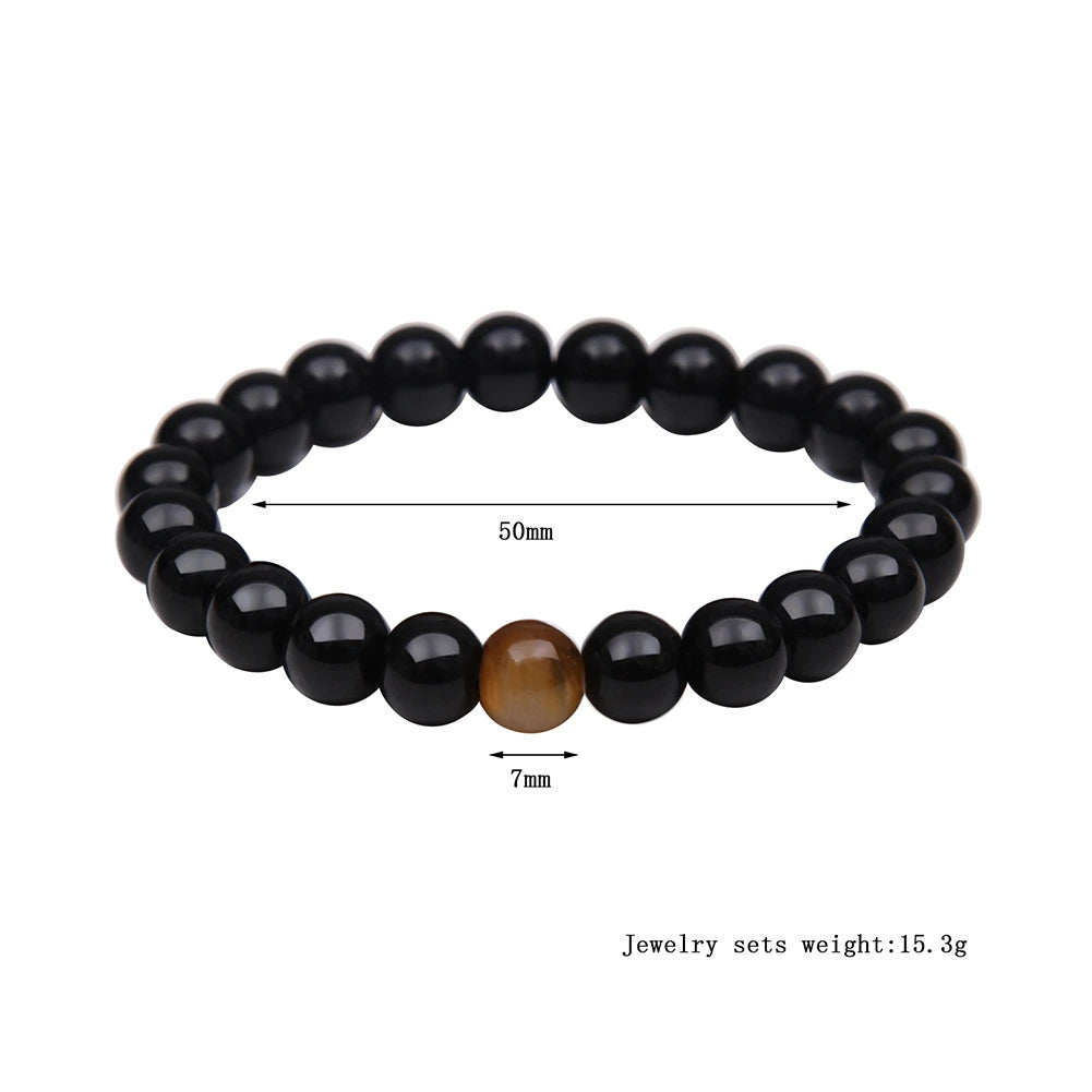 Tiger Eye Stone Natural Stone Bracelet supplier gallery image 15