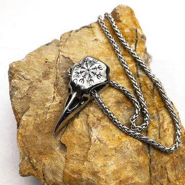 Mens Fashionable Vintage Viking Symbol Necklace supplier gallery image 4