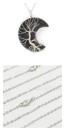 Natural Moon Necklace supplier gallery image 11