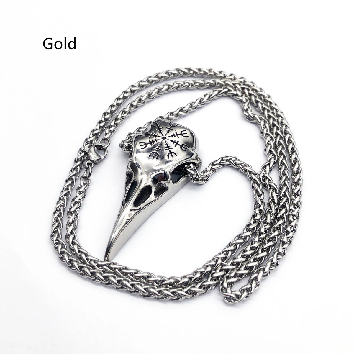 Mens Fashionable Vintage Viking Symbol Necklace supplier gallery image 7