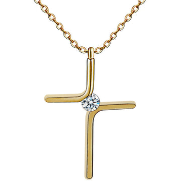 Supplier listing photo for Cross Plating Necklace
