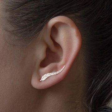 Natural Landscape Mountain Ear Climber Earrings supplier gallery image 3