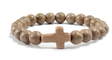 Blue Turquoise Cross Bracelet supplier gallery image 4