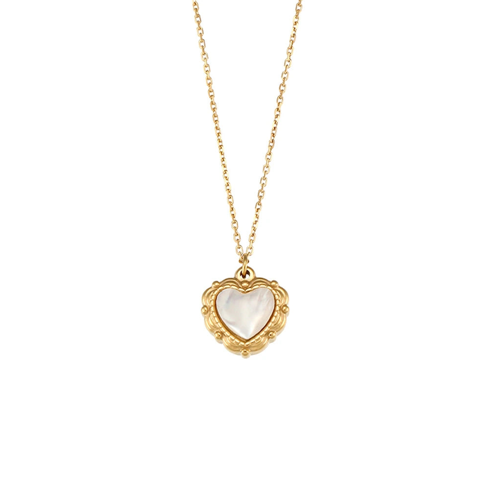 High Grade Love Light Gold Necklace supplier gallery image 7