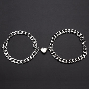 Love Magnet Heart Couple Bracelets supplier gallery image 2