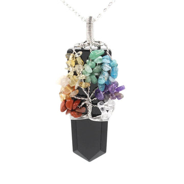Column Tree Life Winding Necklace supplier gallery image 3