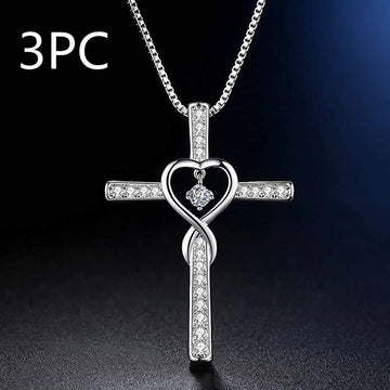 Infinity Love God WE Trust Necklace supplier gallery image 4