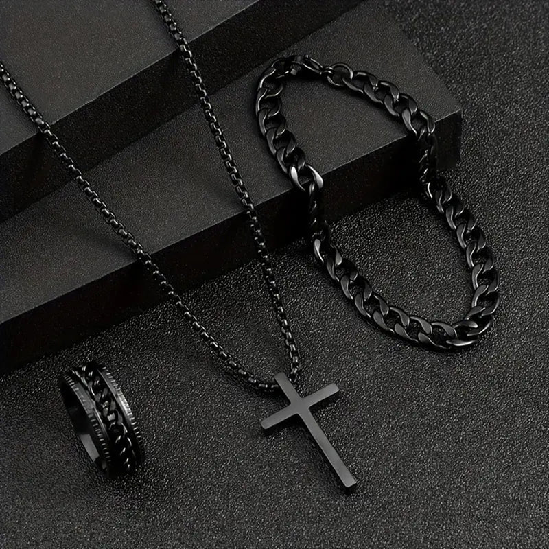 Supplier listing photo for Cross Suit Jewellery Set