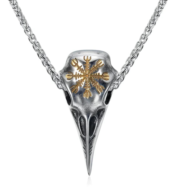 Mens Fashionable Vintage Viking Symbol Necklace supplier gallery image 8