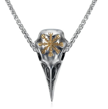 Mens Fashionable Vintage Viking Symbol Necklace supplier gallery image 8