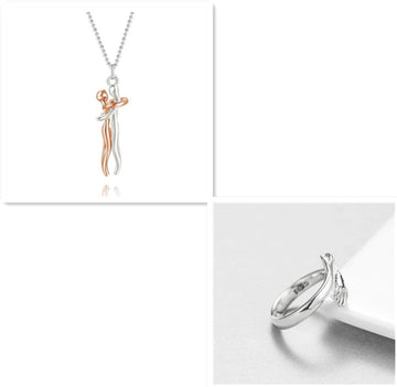 Love Hug Unisex Couple Chain Necklace supplier gallery image 22