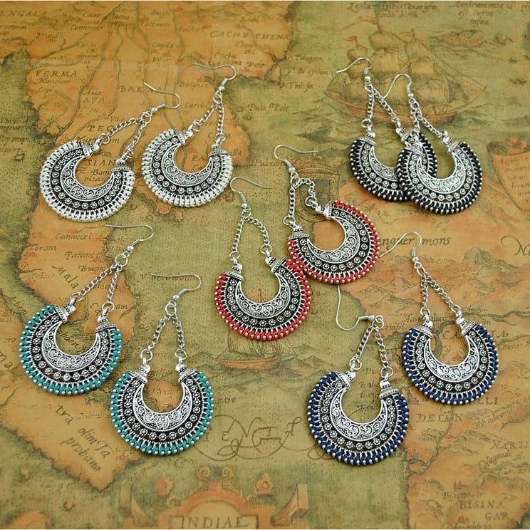 Bohemian Vintage Earrings supplier gallery image 4