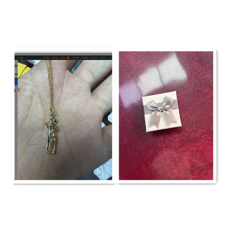 Love Hug Unisex Couple Chain Necklace supplier gallery image 28