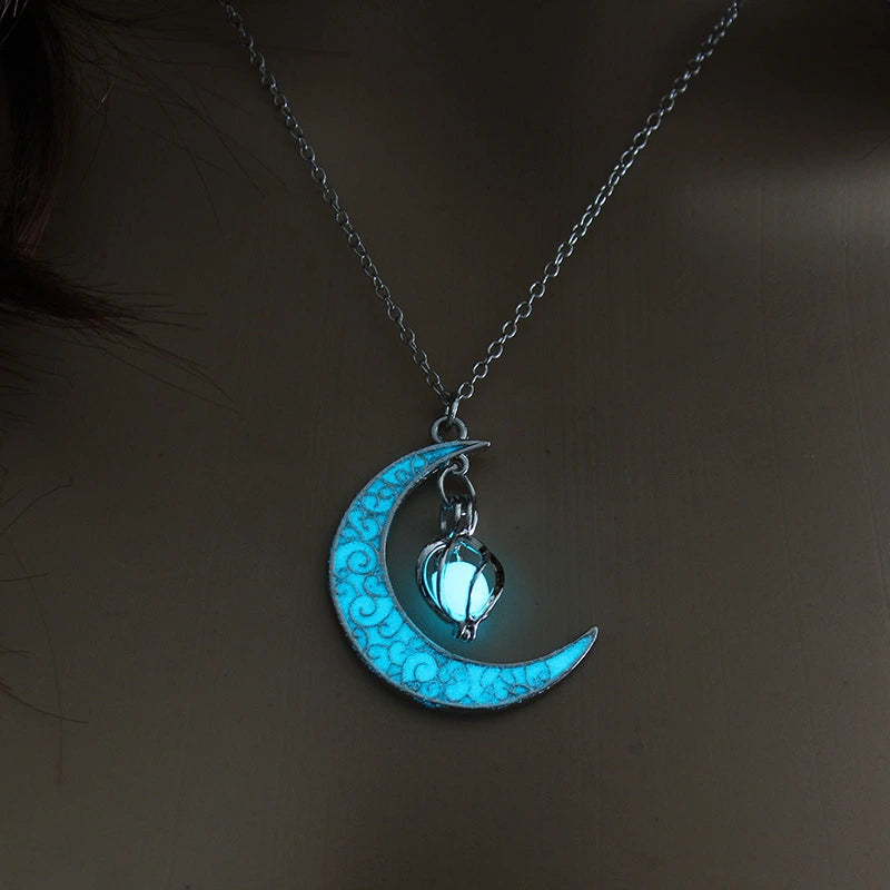Glowing Plated Chain Necklace supplier gallery image 3