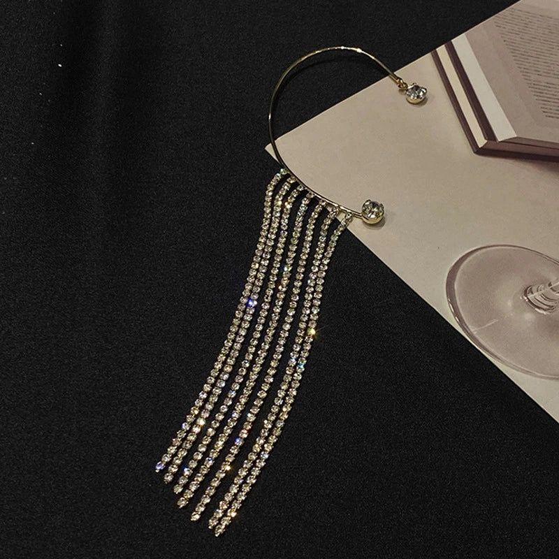 Long Fringe Tassel Earrings supplier gallery image 7