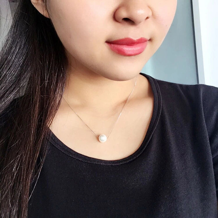 Pearl-Accent Clavicle Necklace supplier gallery image 7