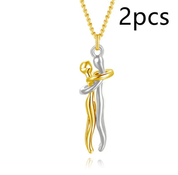 Love Hug Unisex Couple Chain Necklace supplier gallery image 30