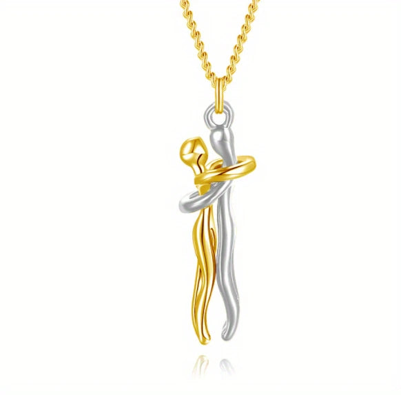 Love Hug Unisex Couple Chain Necklace supplier gallery image 34