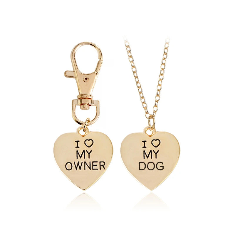 Love My Dog Bone Pendant Necklace, view 1