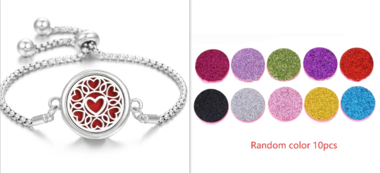 Hollow Adjustable Aromatherapy Bracelet supplier gallery image 18