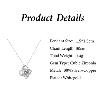 Eternal Rose Gift Box with Love Necklace, view 26