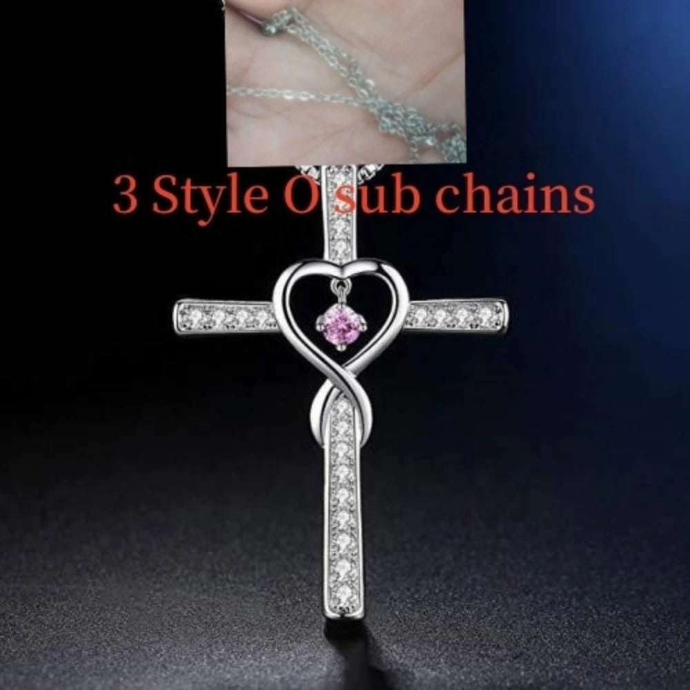 Infinity Love God WE Trust Necklace supplier gallery image 20