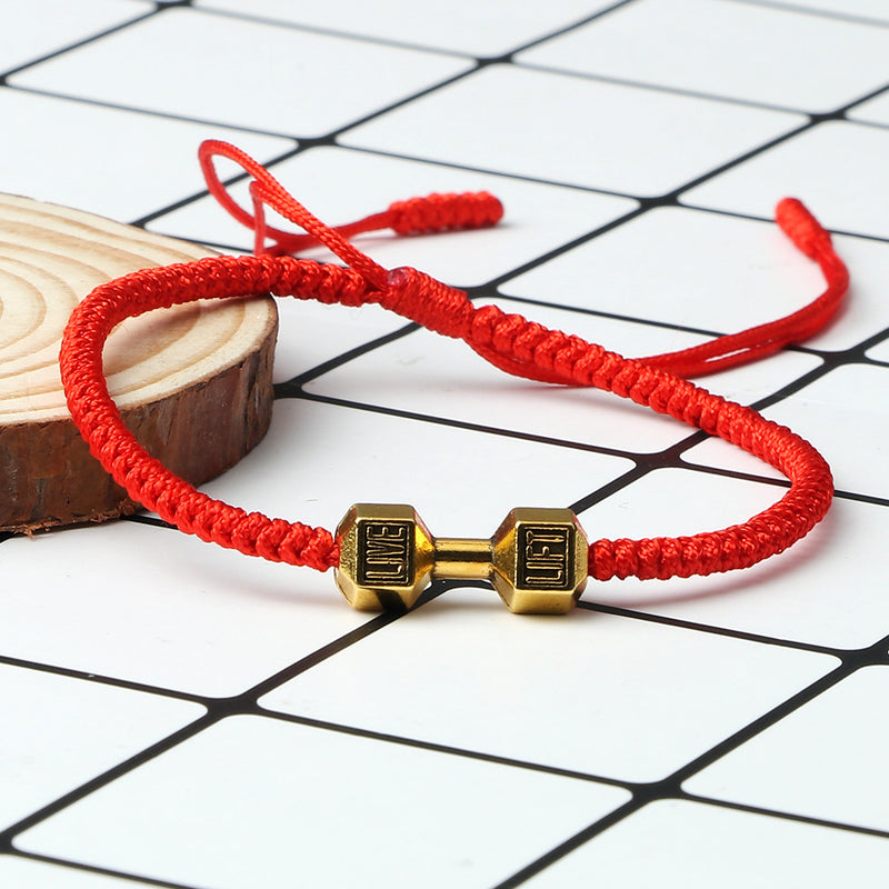 Supplier listing photo for Originality Woven Dumbbell Bracelet