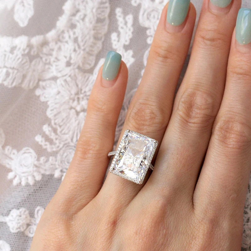 Bright Rectangular Eye Catching Ring supplier gallery image 3